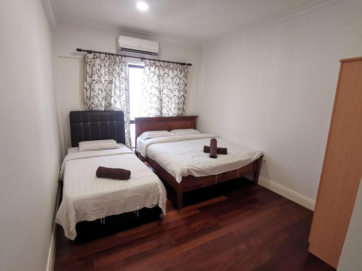 Apartemen 362 m² dengan 3 kamar tidur dan 2 kamar mandi pribadi di Distrik Pusat Bisnis Kota Kinabalu Bagian luar foto