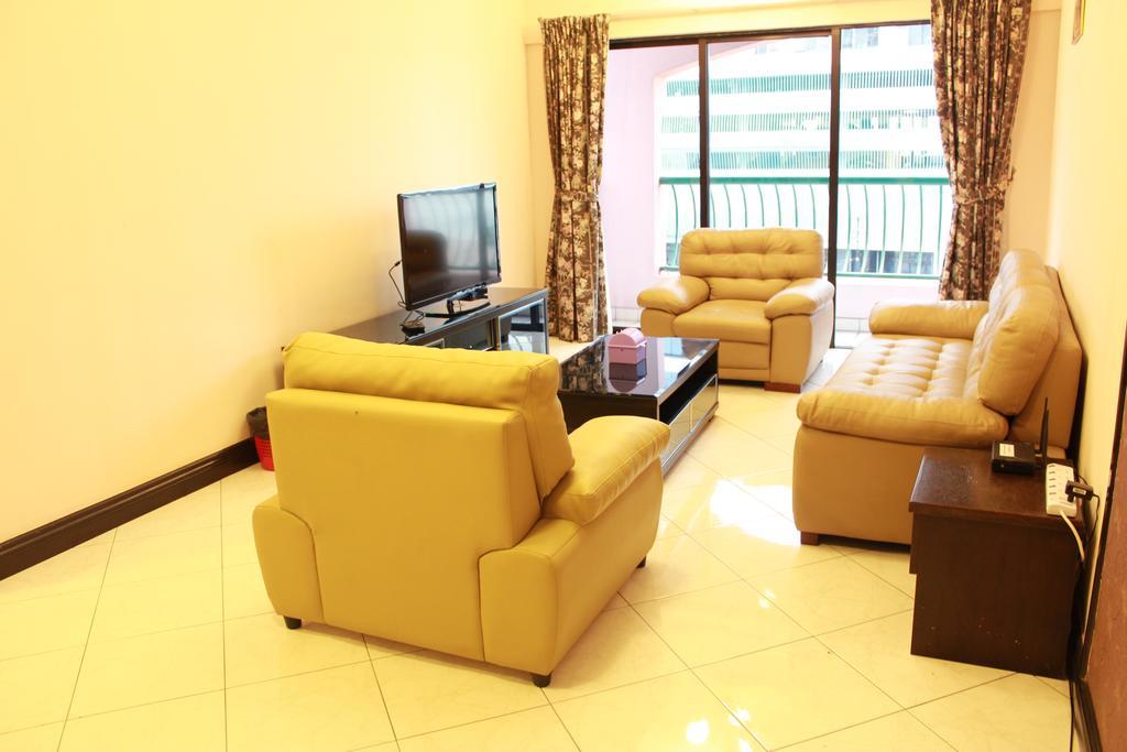Apartemen 362 m² dengan 3 kamar tidur dan 2 kamar mandi pribadi di Distrik Pusat Bisnis Kota Kinabalu Bagian luar foto