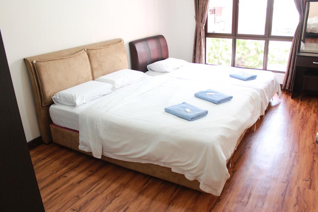 Apartemen 362 m² dengan 3 kamar tidur dan 2 kamar mandi pribadi di Distrik Pusat Bisnis Kota Kinabalu Bagian luar foto