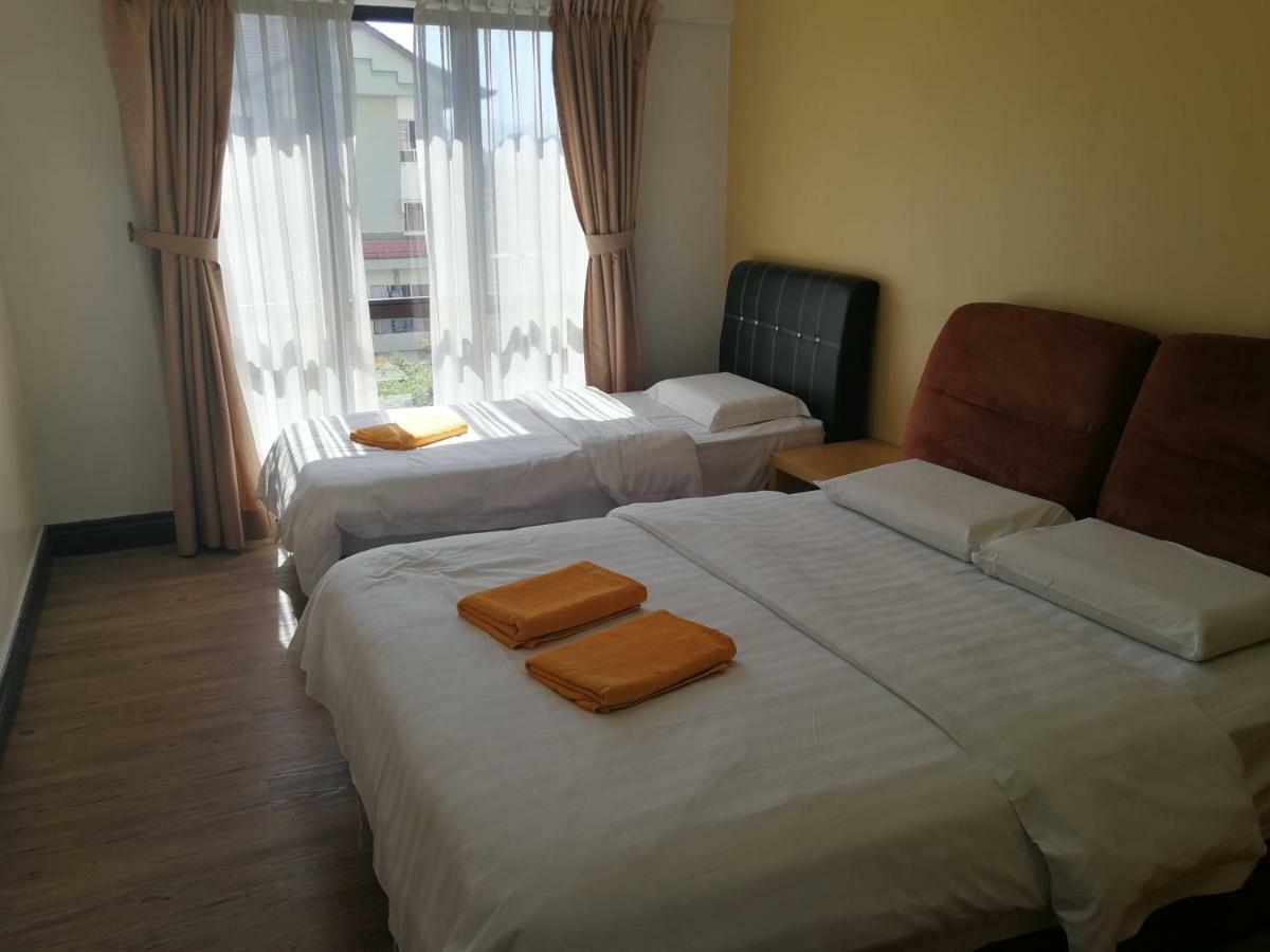 Apartemen 362 m² dengan 3 kamar tidur dan 2 kamar mandi pribadi di Distrik Pusat Bisnis Kota Kinabalu Bagian luar foto